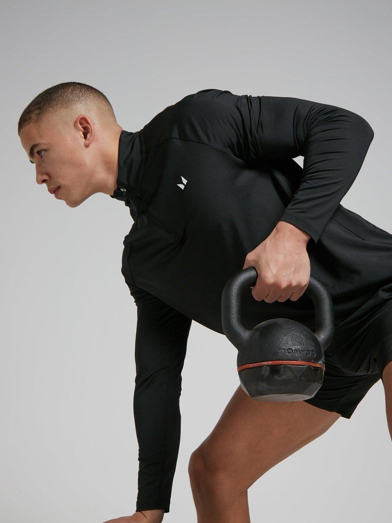 Image 4 of 4 of MyProtein Mens Training Essentials 1/4 Zip - Black