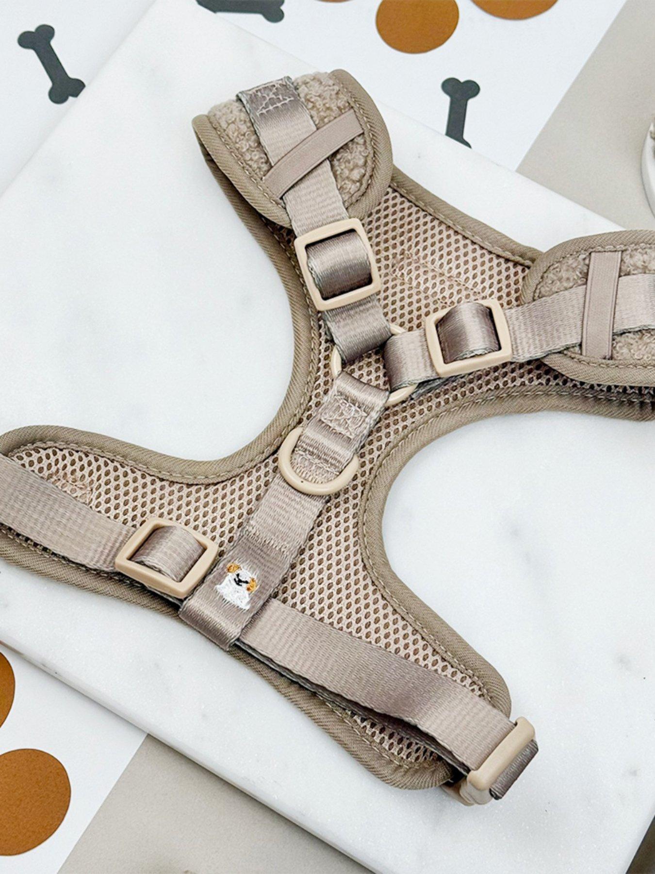 Image 3 of 3 of Cocopup Ralph &amp; Friends Mocha Teddy Adjustable Neck HARNESS