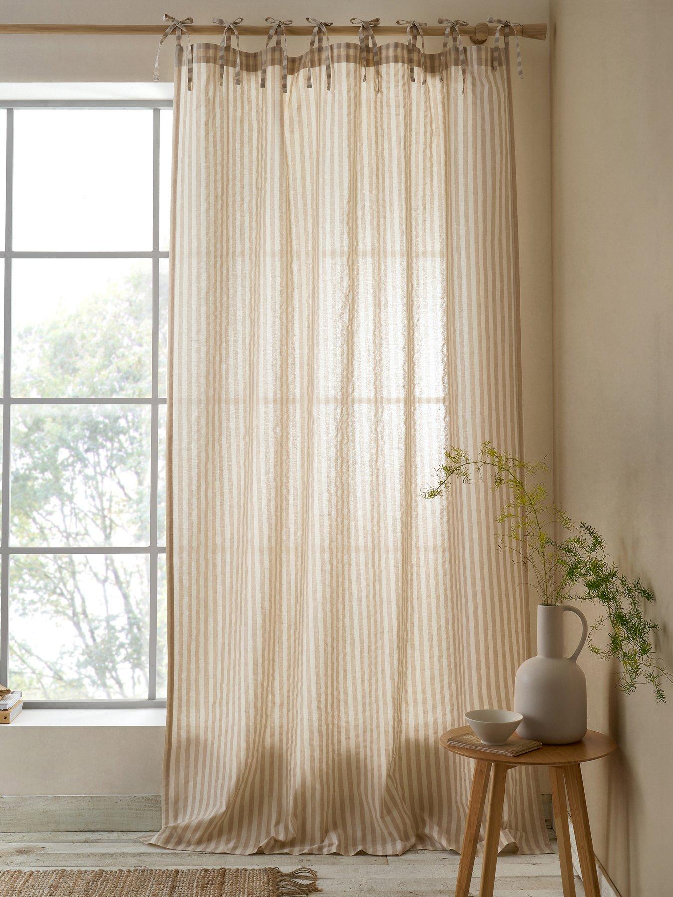 Pineapple Elephant Zanzibar Yarn Dyed Stripe Tie Top Panel Voile