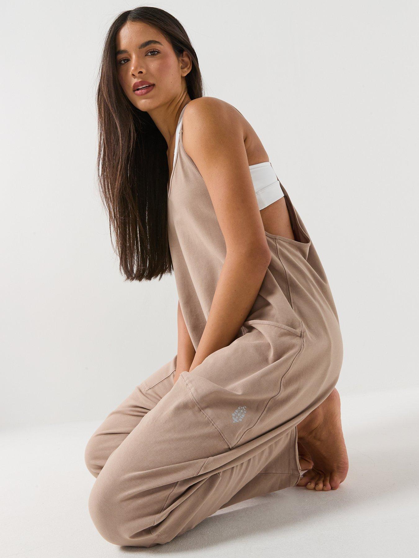 Image 3 of 6 of FP Movement Womens Training Hot Shot All-in-one - Brown