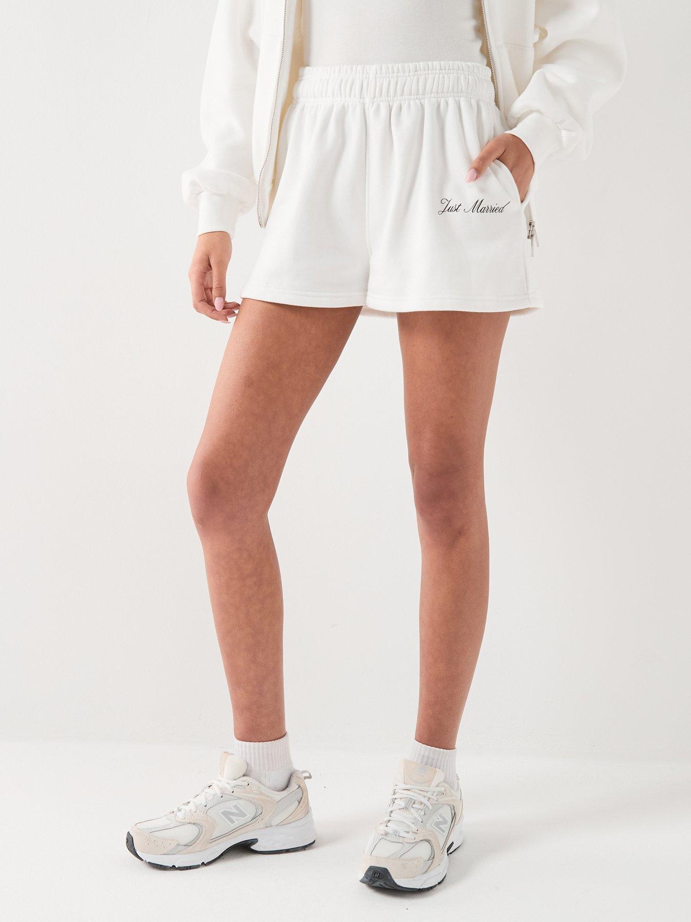 Six Stories Just Married Relaxed Shorts - White