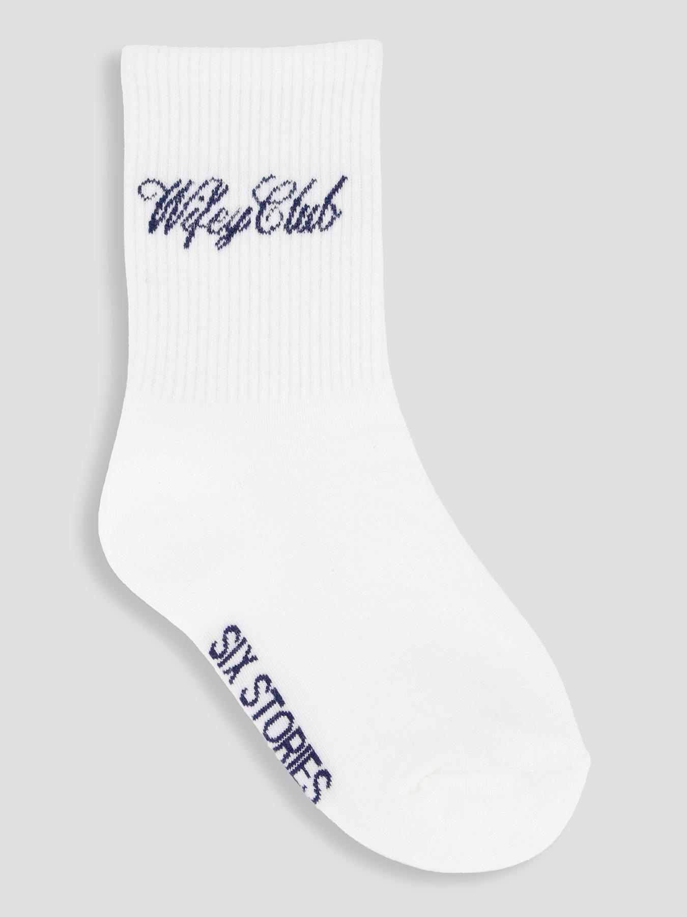 Six Stories: Wifey Club Socks - White