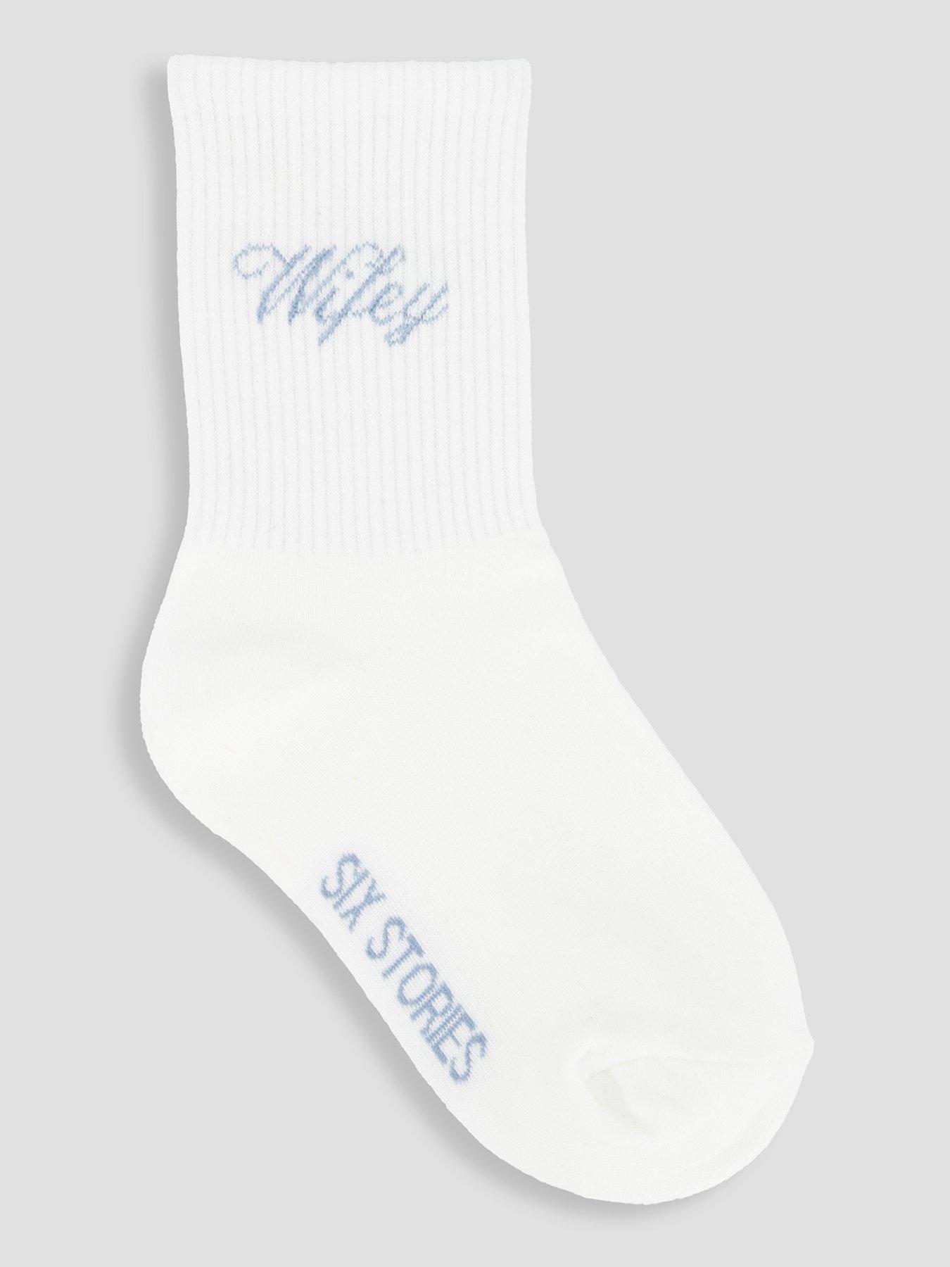 Six Stories Just Married Socks - White