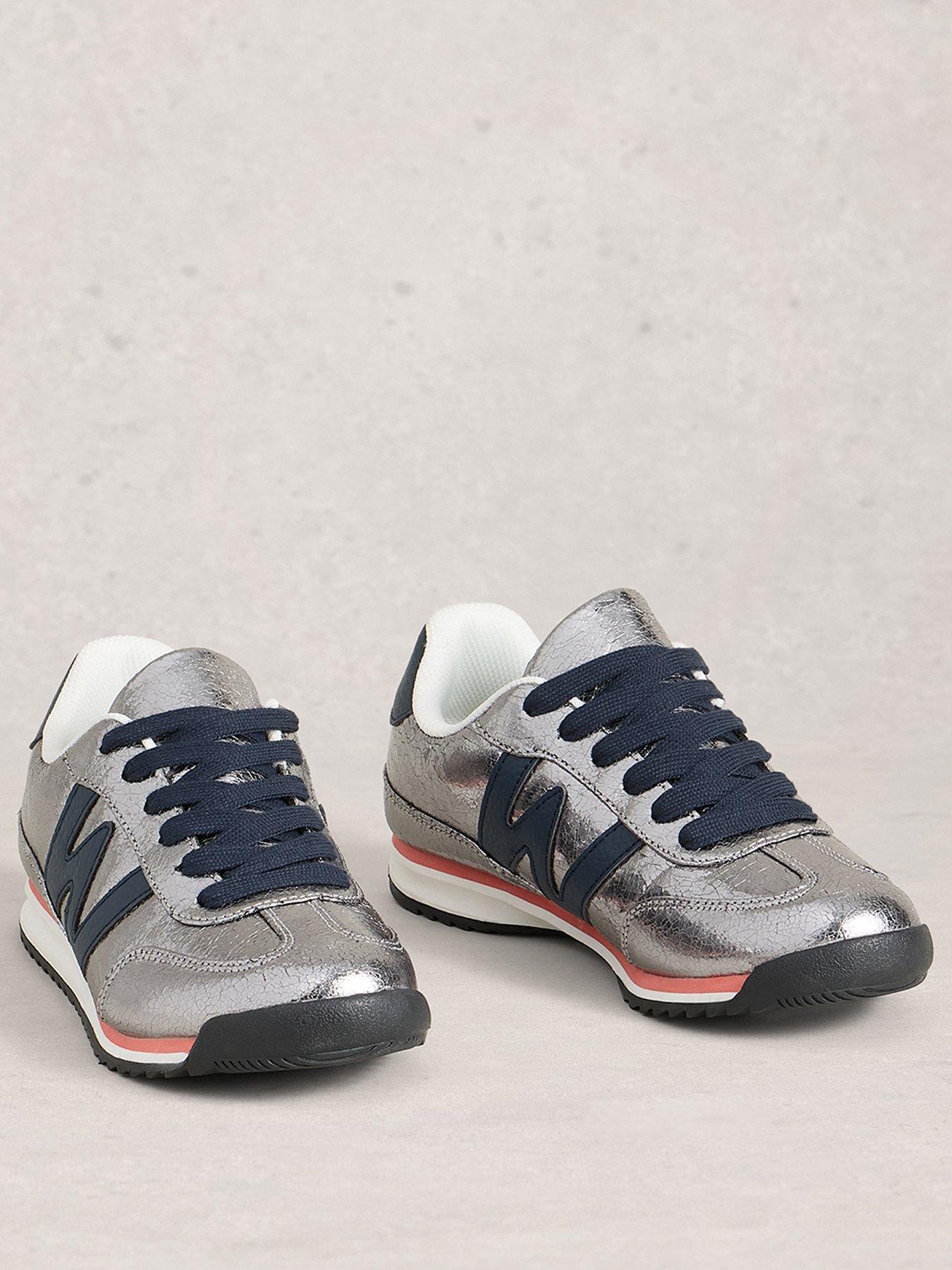 Image 2 of 4 of White Stuff Lucy Trainer - Silver-Tone