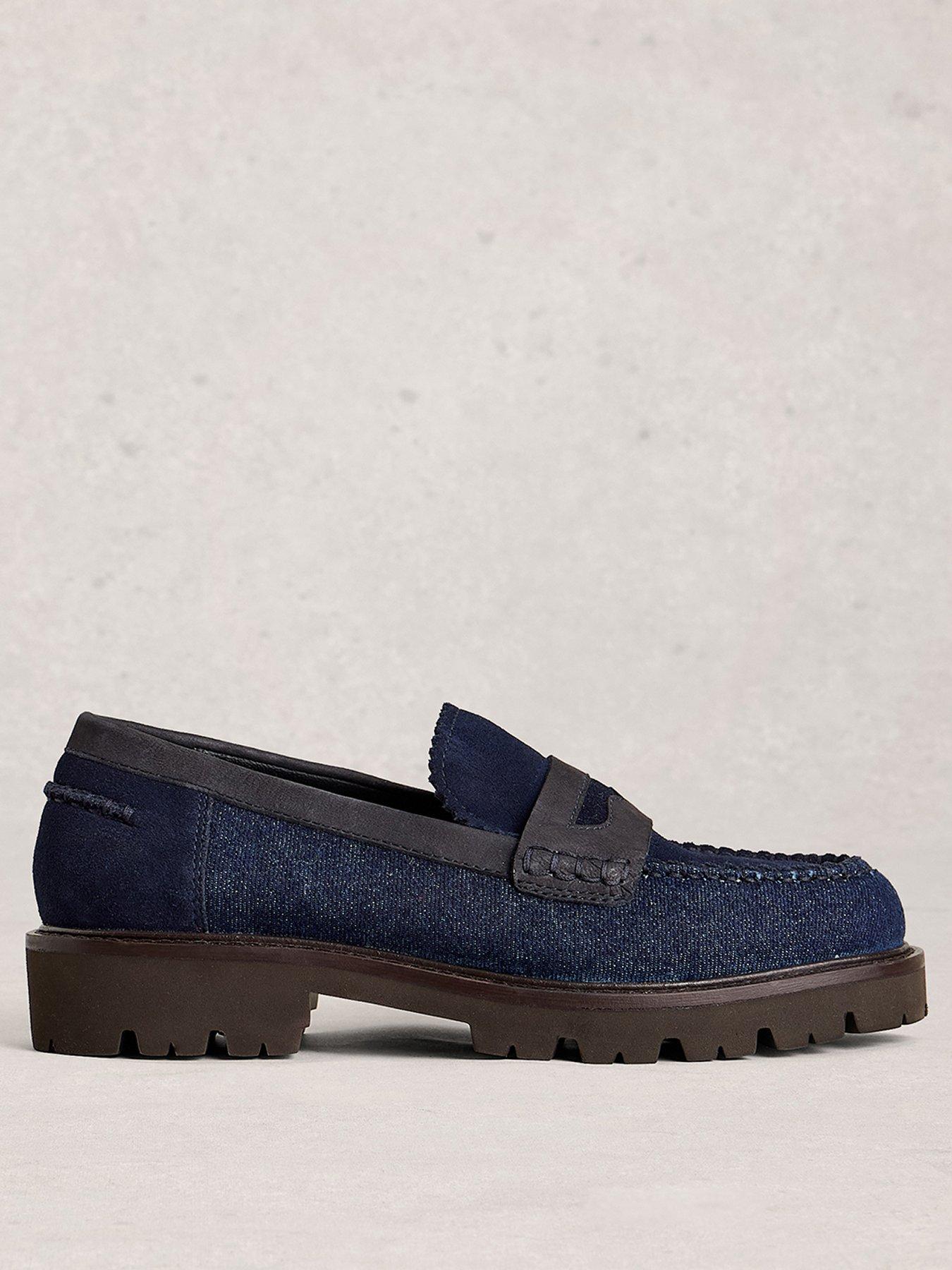 White Stuff Laura Chunky Loafer - Blue