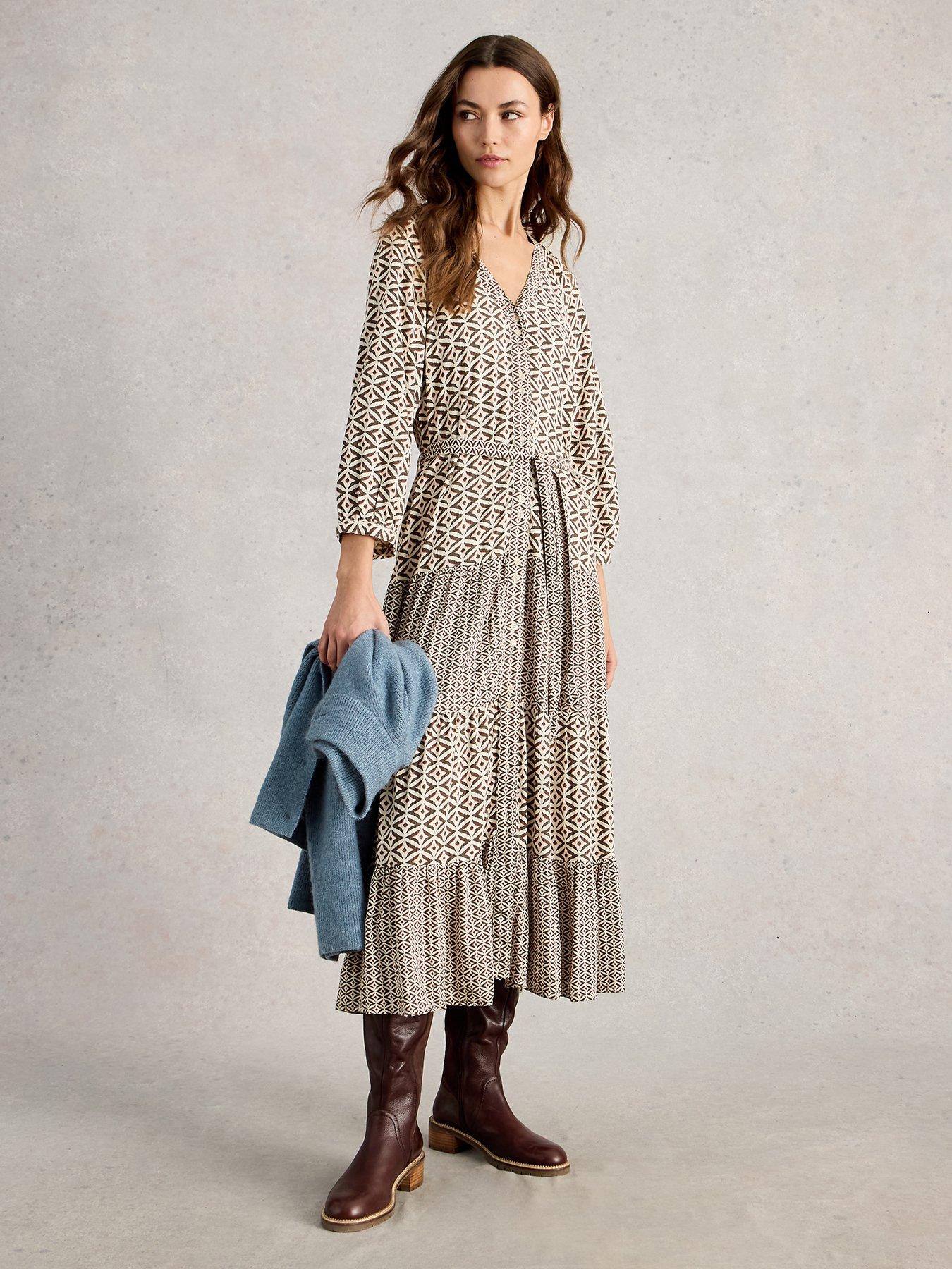 White Stuff Clementine Midi Dress