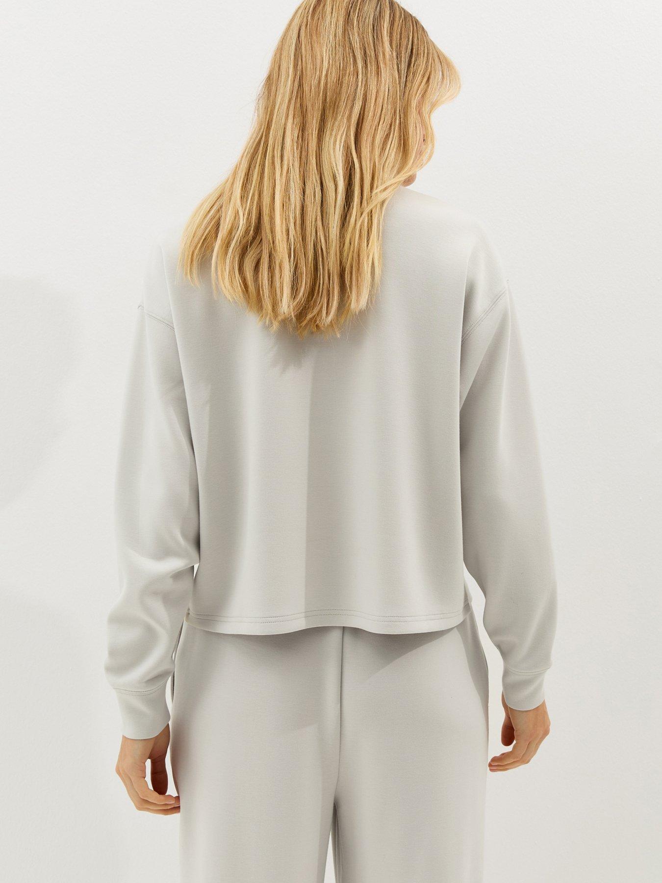 Image 2 of 5 of New Look Light Grey Premium Sweatshirt