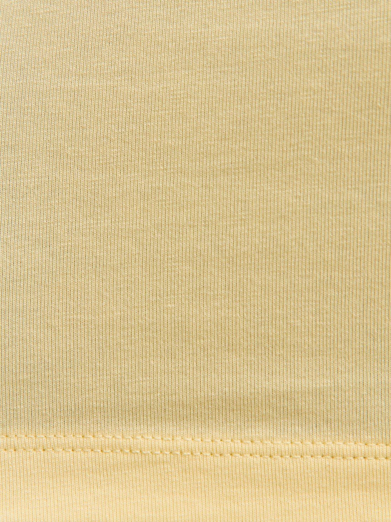Image 5 of 5 of New Look Light Yellow Slash Neck Vest Top
