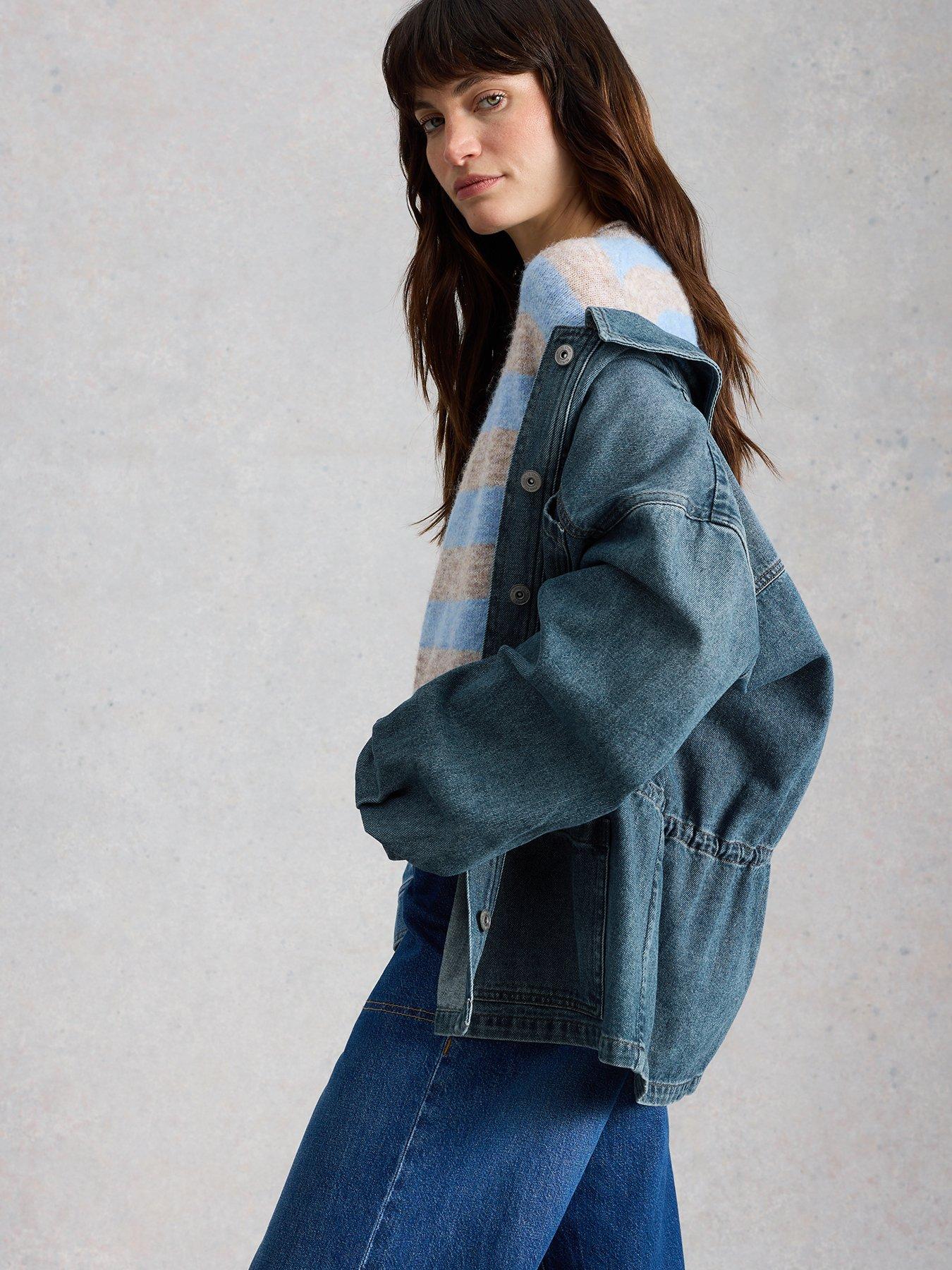 Image 3 of 6 of White Stuff Luna Denim Jacket