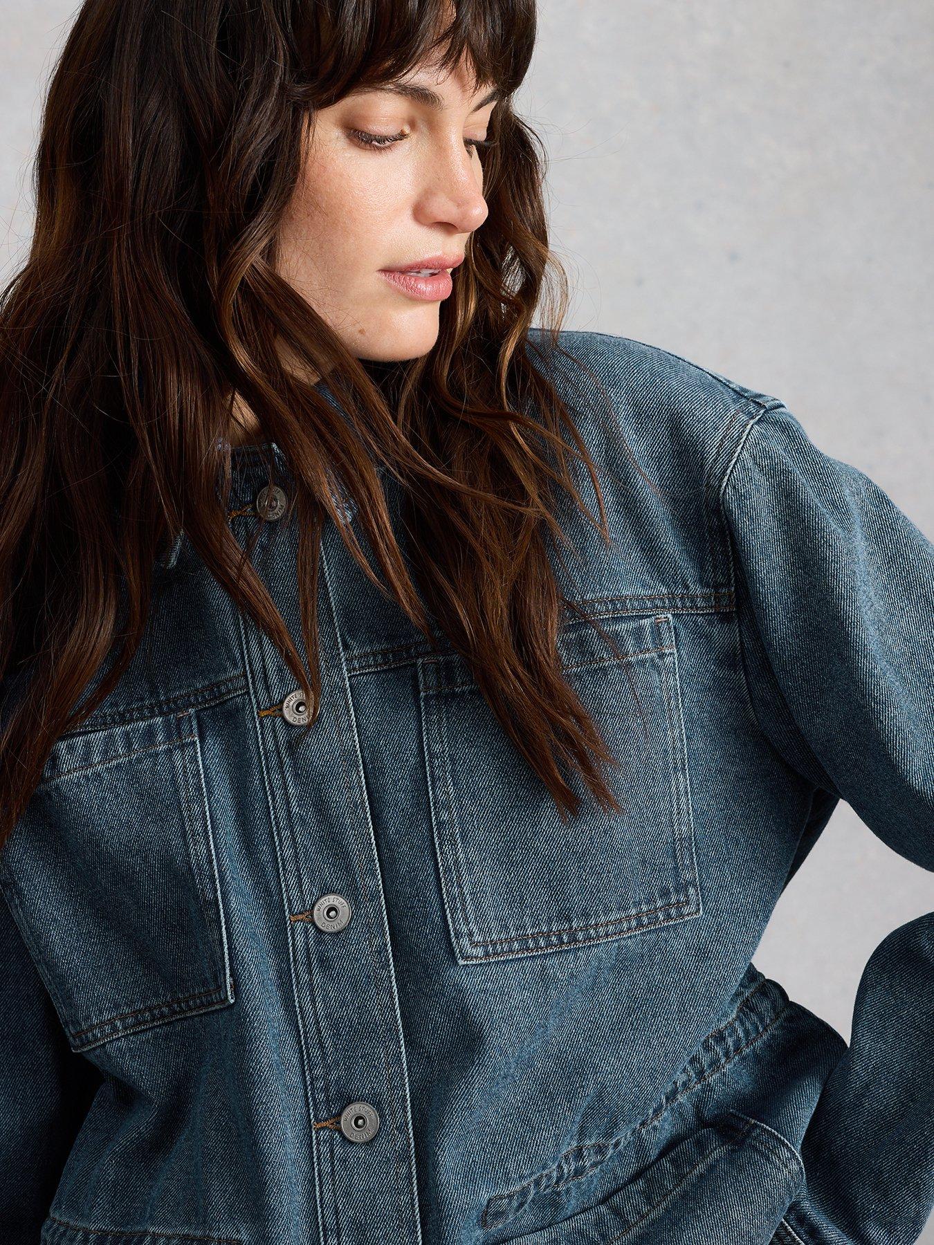 Image 4 of 6 of White Stuff Luna Denim Jacket
