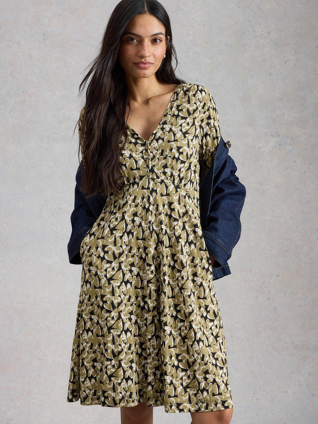 Image 1 of 6 of White Stuff Meg Jersey Dress
