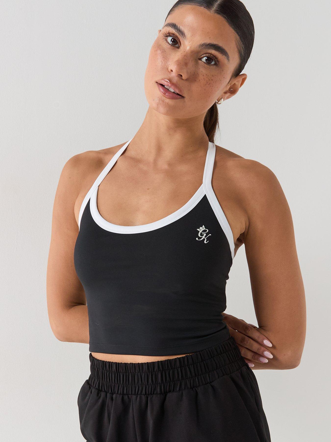 Image 4 of 5 of Gym King Womens 365 Contrast Tank - Black