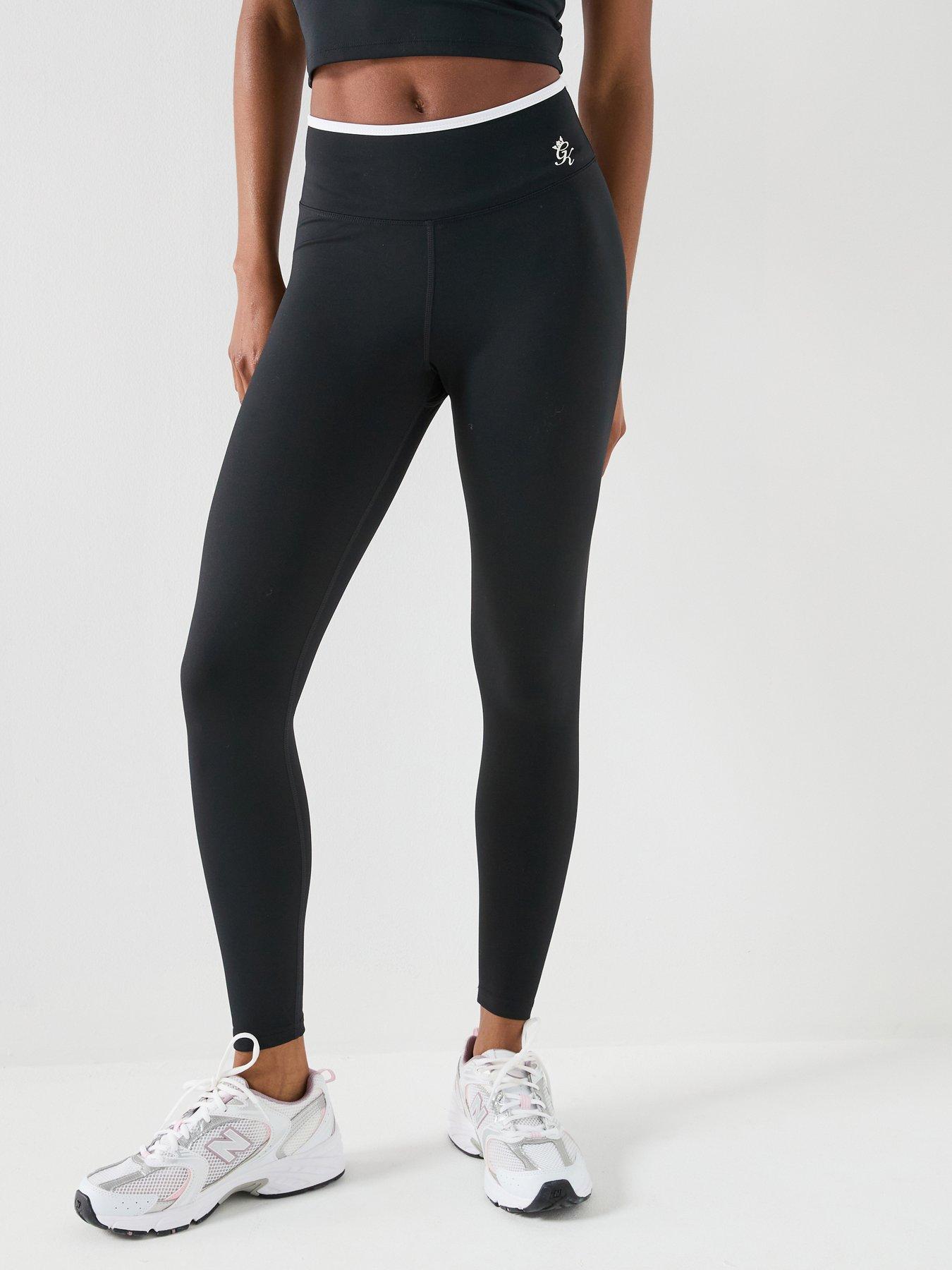 Gym King Womens 365 Contrast Legging - Black