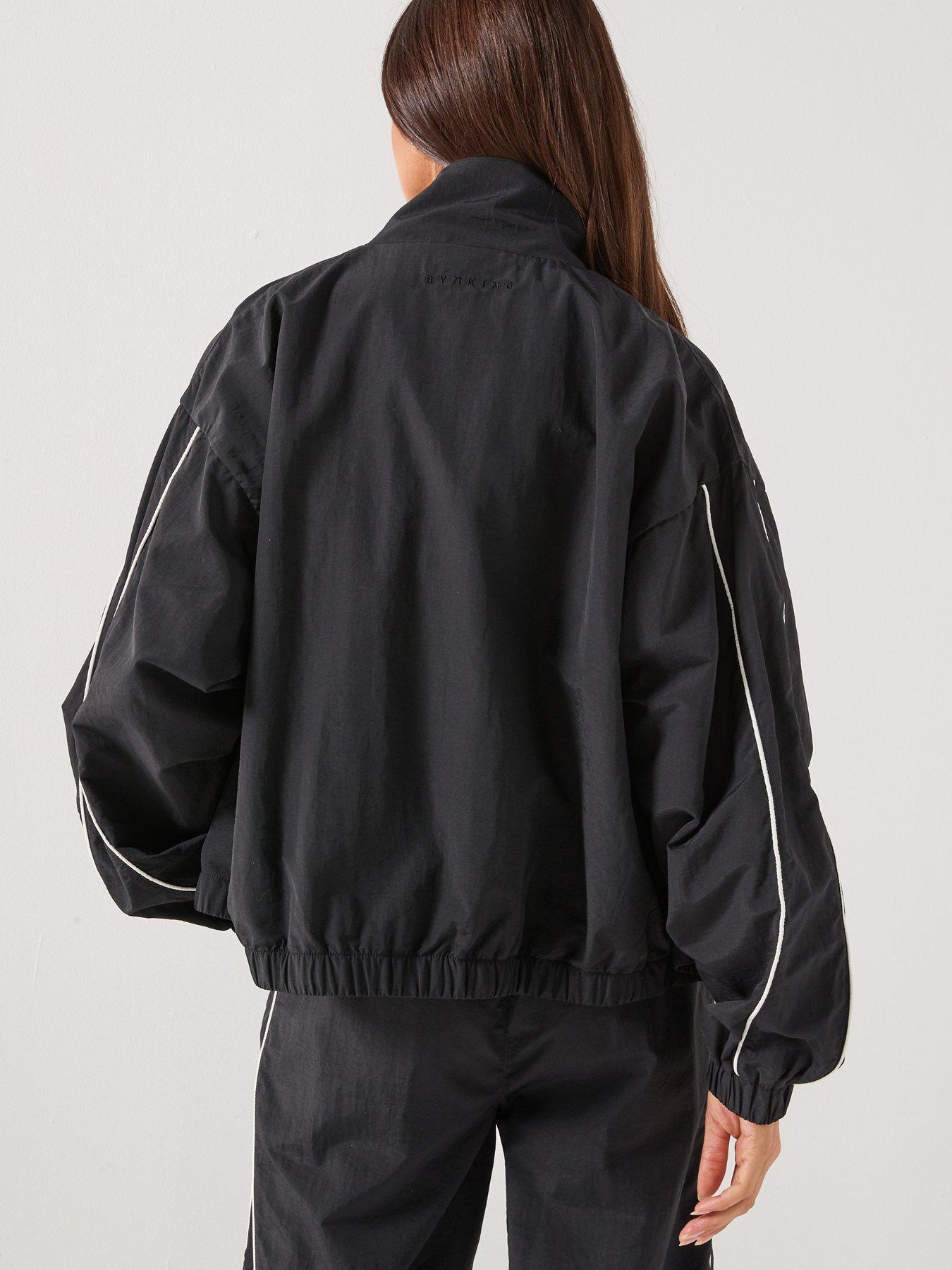 Image 2 of 6 of Gym King Womens Composure Woven Jacket - Black