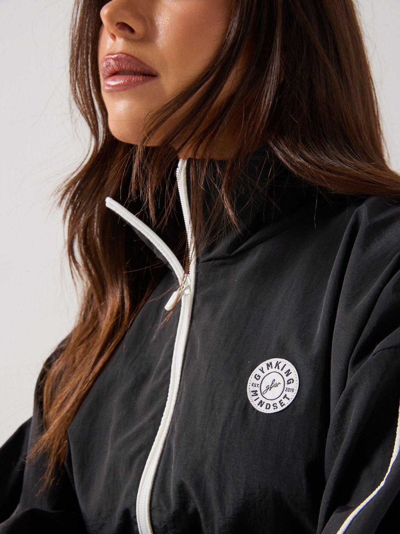 Image 6 of 6 of Gym King Womens Composure Woven Jacket - Black