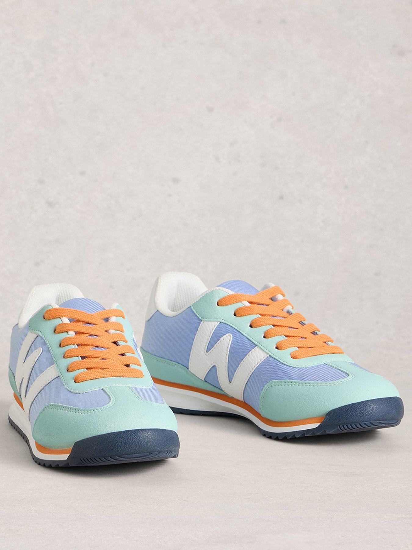 Image 2 of 4 of White Stuff Lucy Trainer - Blue