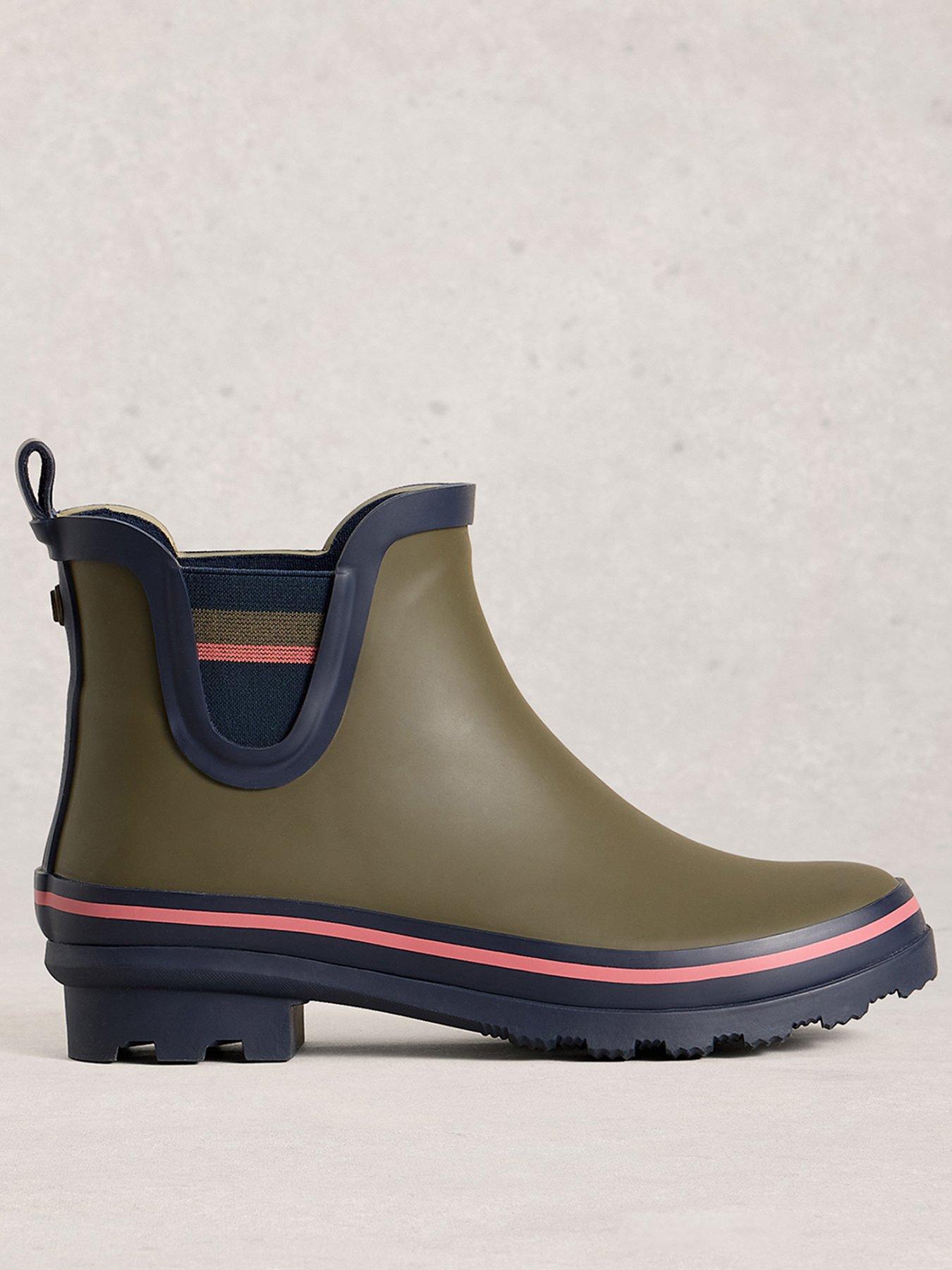 White Stuff Puddle Wellie Boot - Green