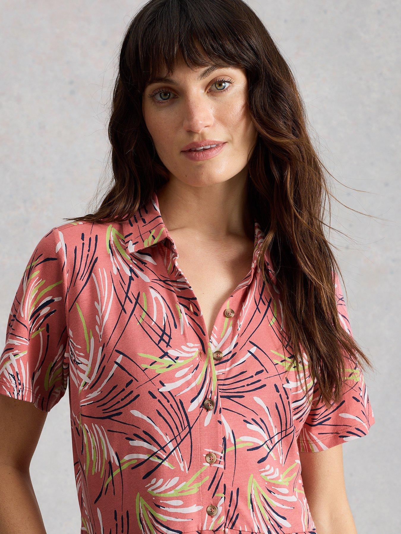 Image 4 of 6 of White Stuff Rua Jersey Shirt Dress