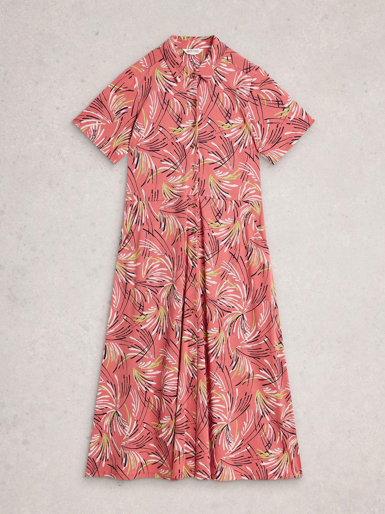 Image 5 of 6 of White Stuff Rua Jersey Shirt Dress