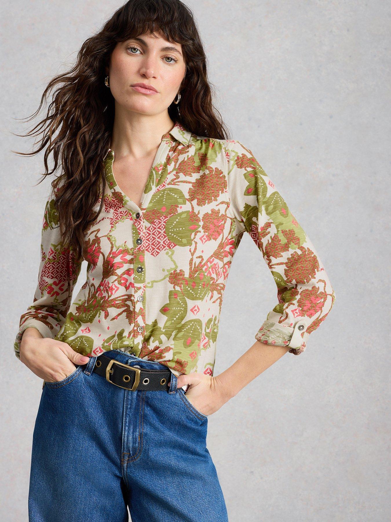 White Stuff Annie Jersey Shirt