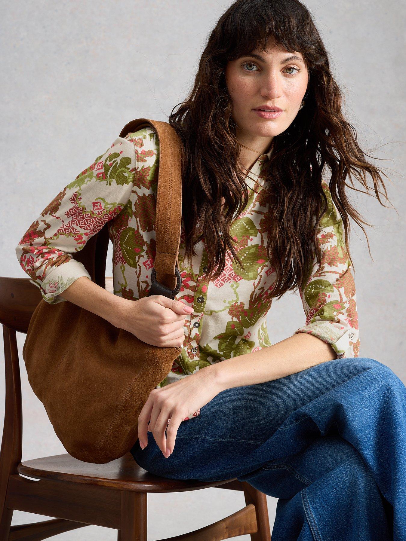 Image 4 of 6 of White Stuff Annie Jersey Shirt