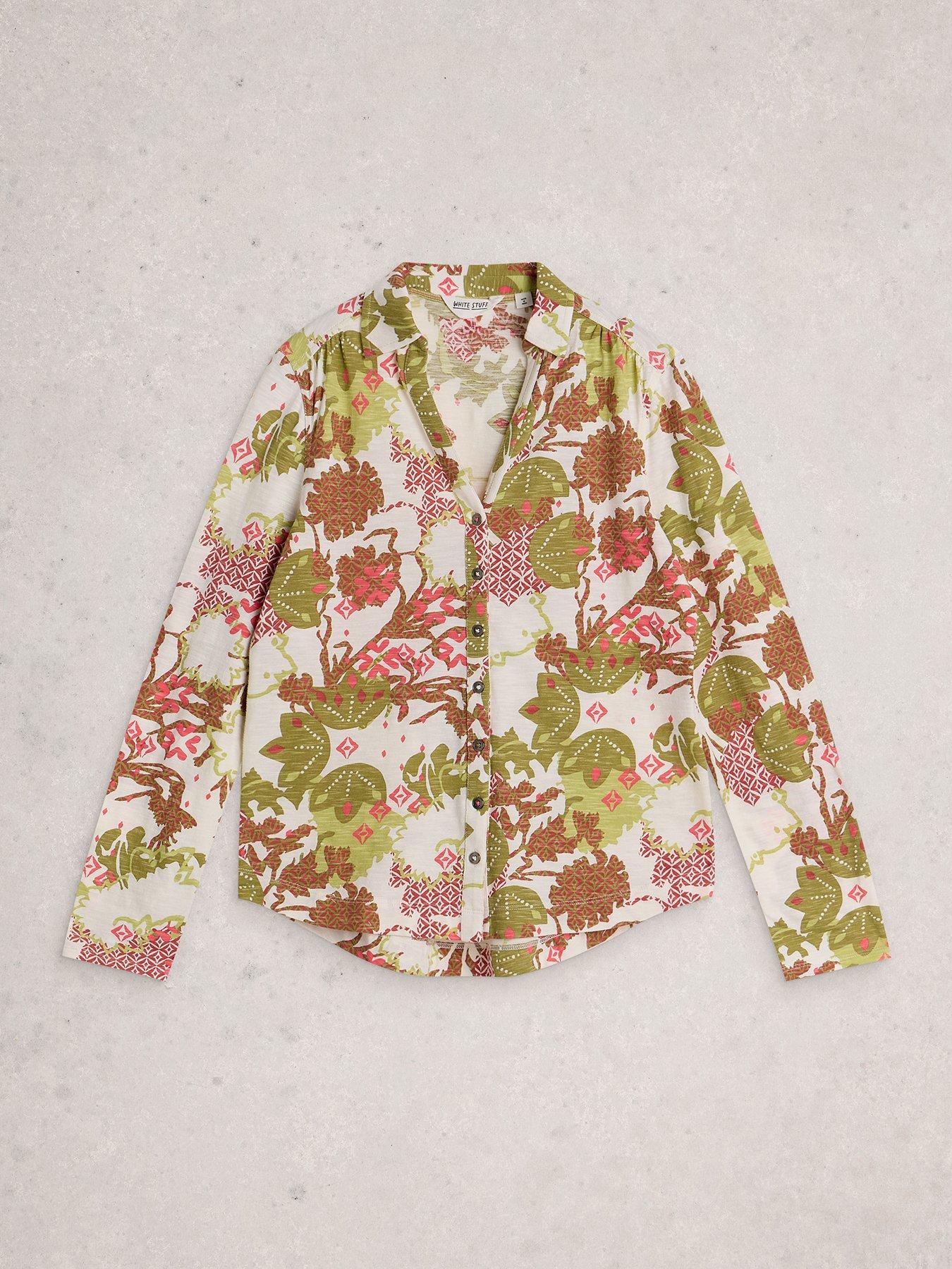 Image 5 of 6 of White Stuff Annie Jersey Shirt