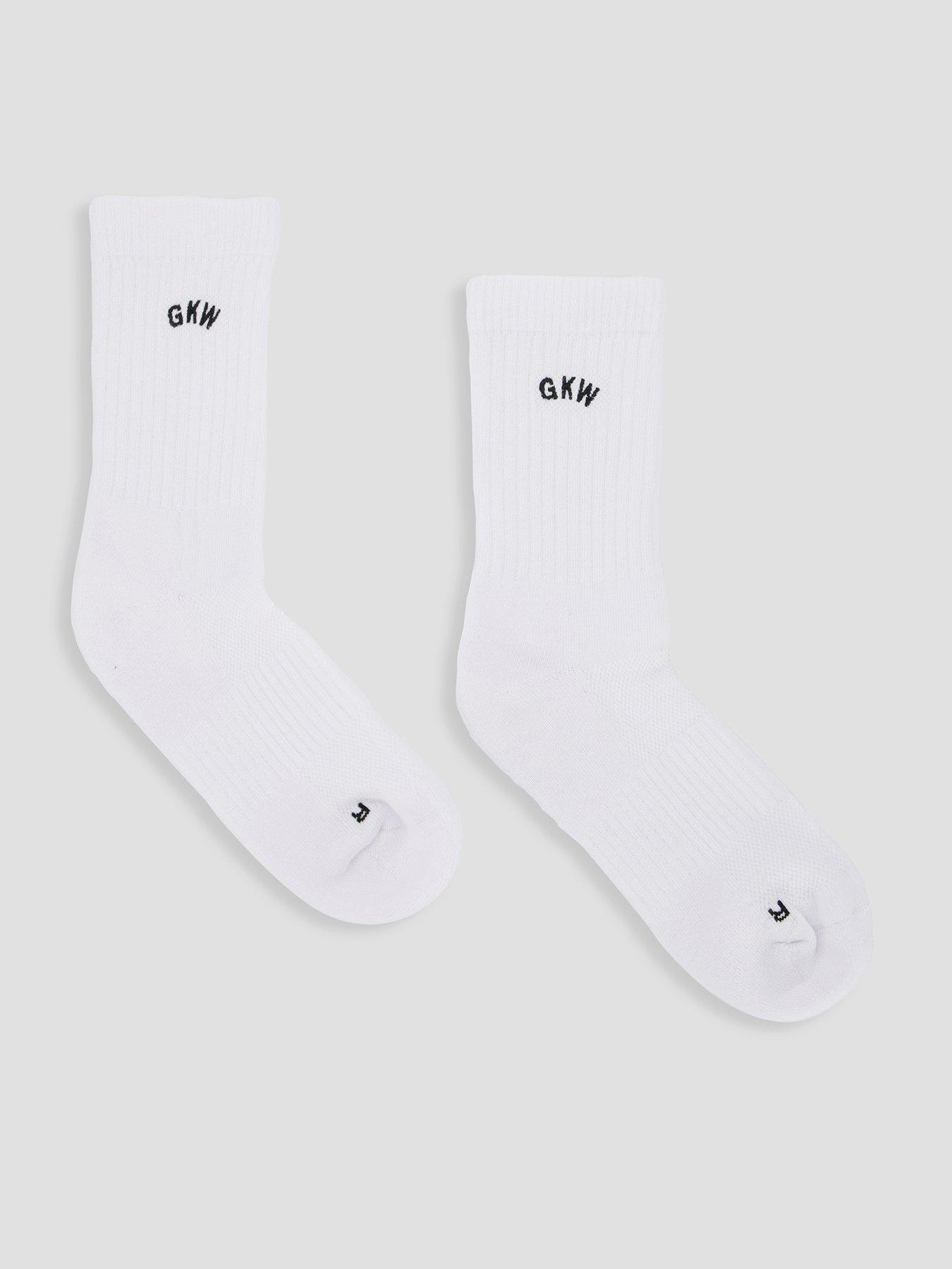 Image 1 of 4 of Gym King Womens Socks (2pk) - White