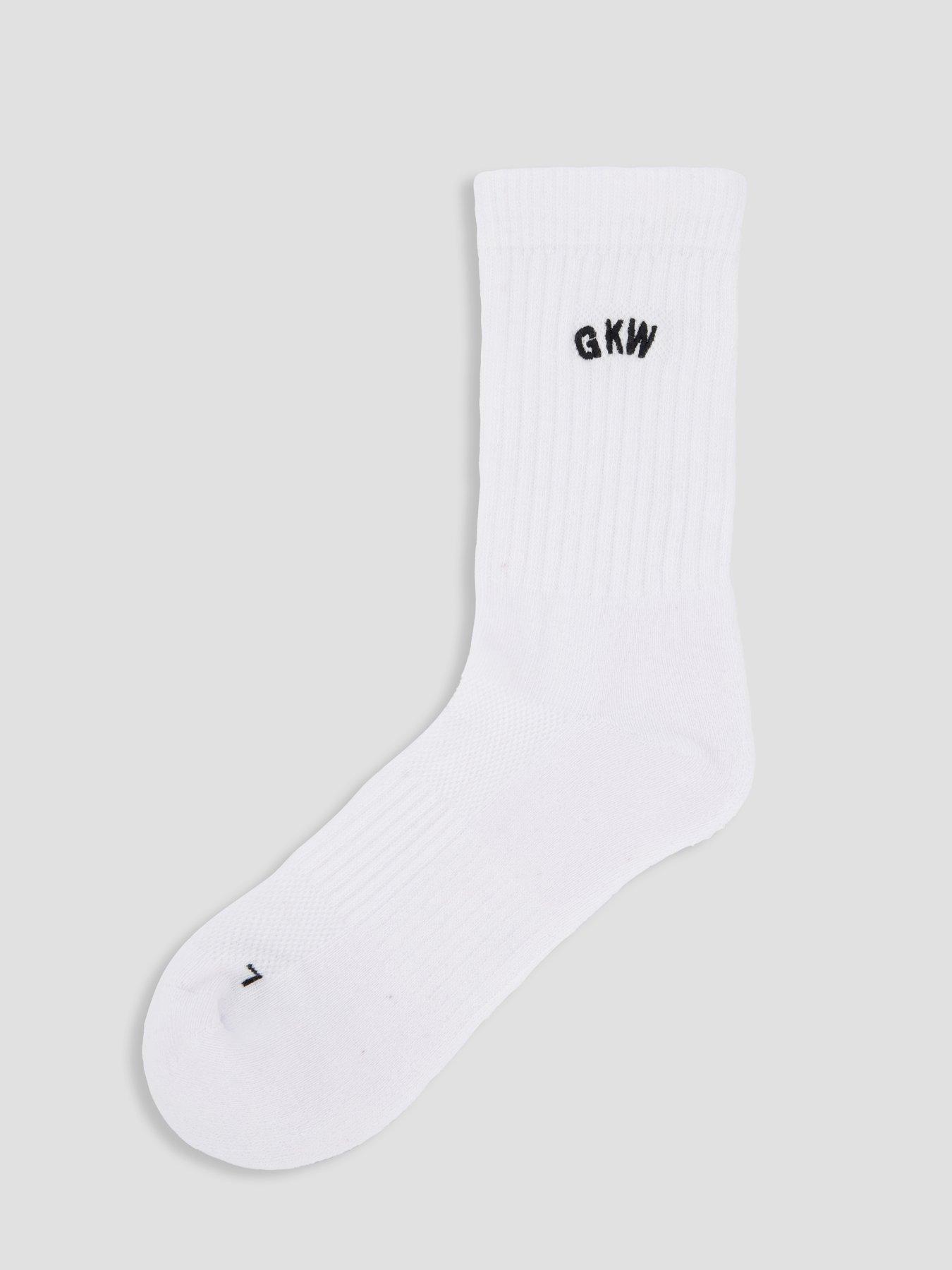 Image 2 of 4 of Gym King Womens Socks (2pk) - White