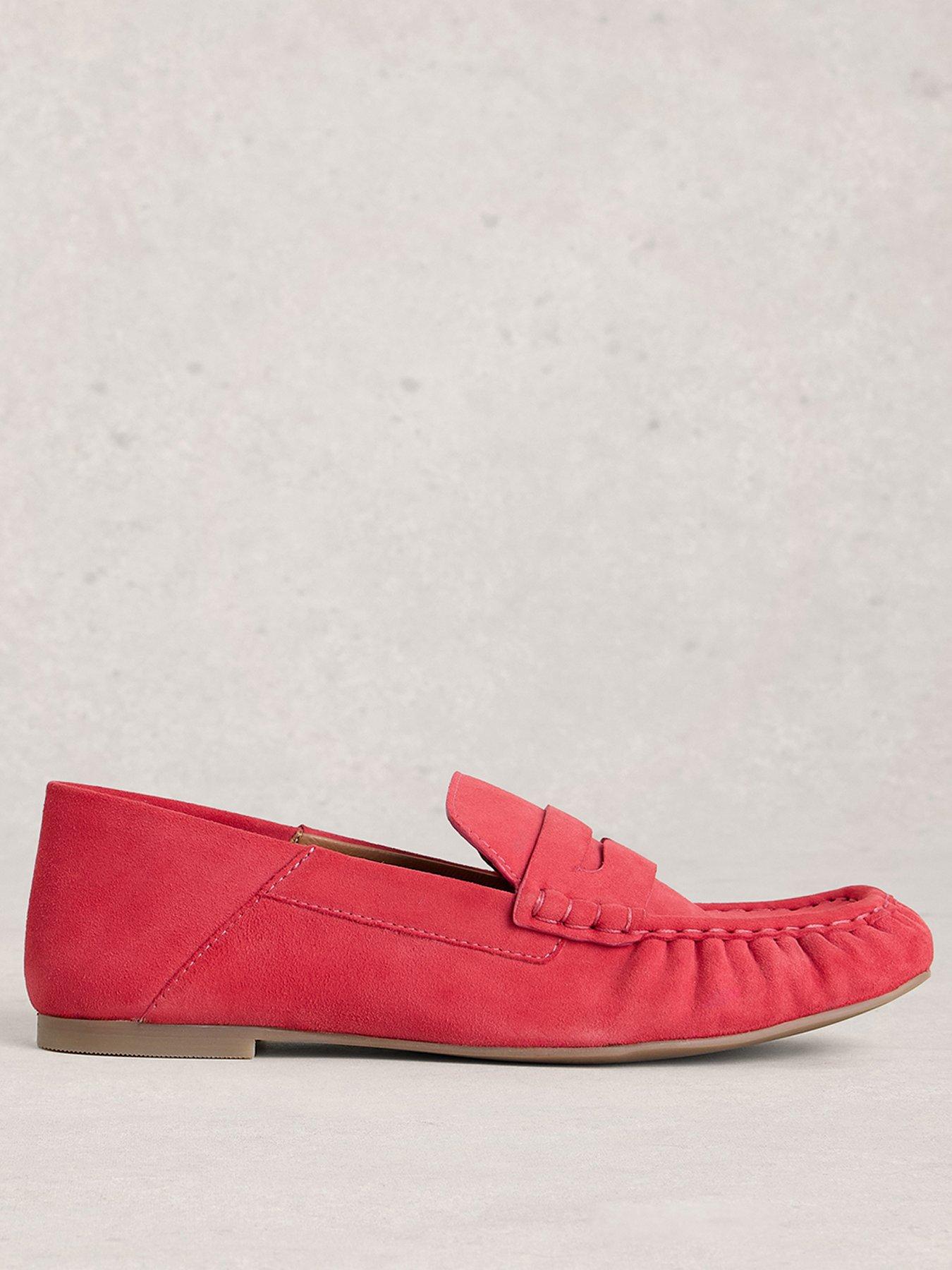 White Stuff Lola Ruched Loafer - Pink