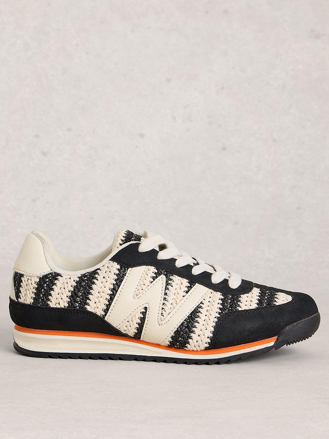 White Stuff Lucy Trainer - Black
