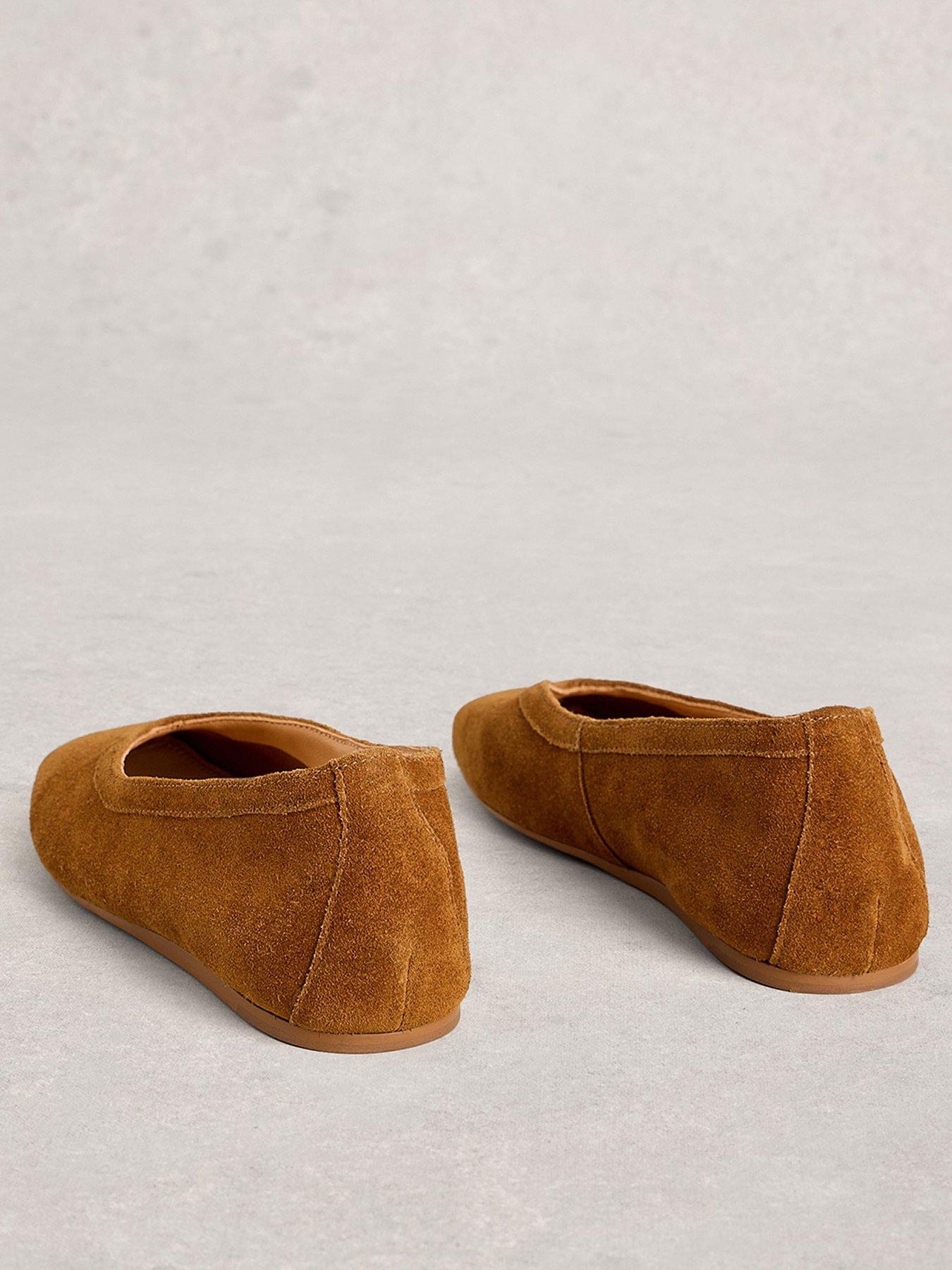 Image 3 of 4 of White Stuff Sloane Ballerina - Brown