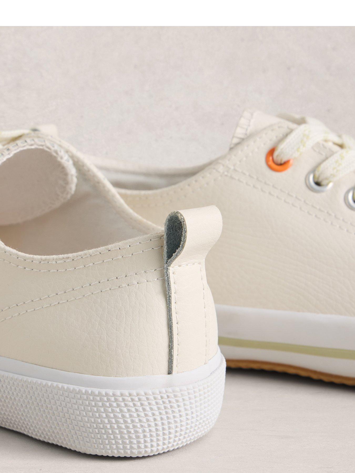 Image 4 of 4 of White Stuff Pippa Leather Lace Up Trainer
