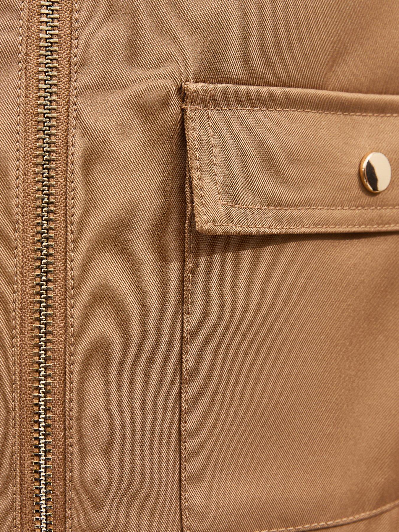 Image 5 of 5 of New Look Tan Short Trucker Jacket