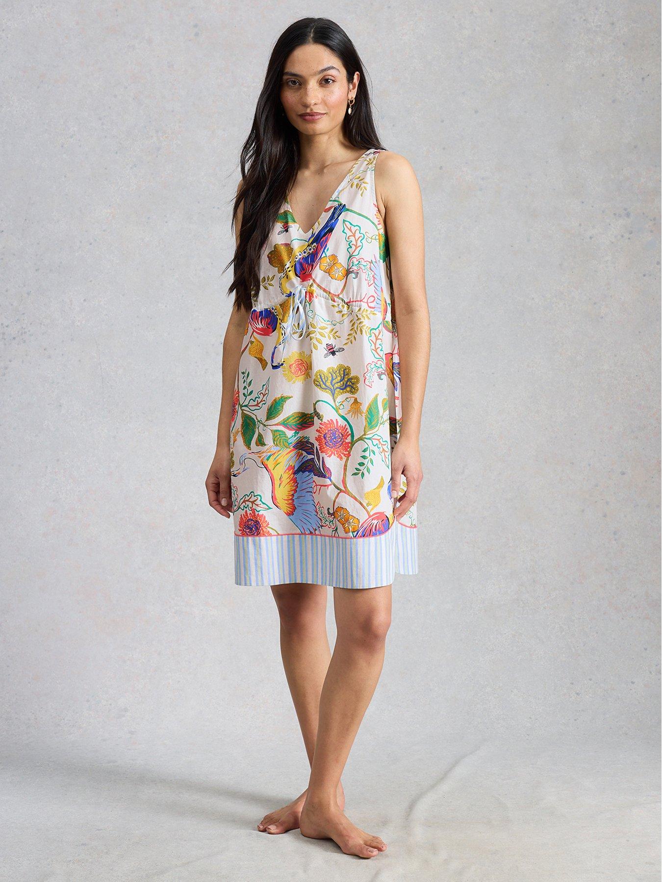 White Stuff Nina Lightweight Nightie - Cream