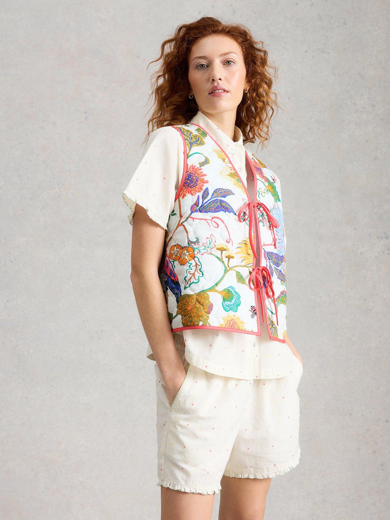 White Stuff Mia Gilet - Cream