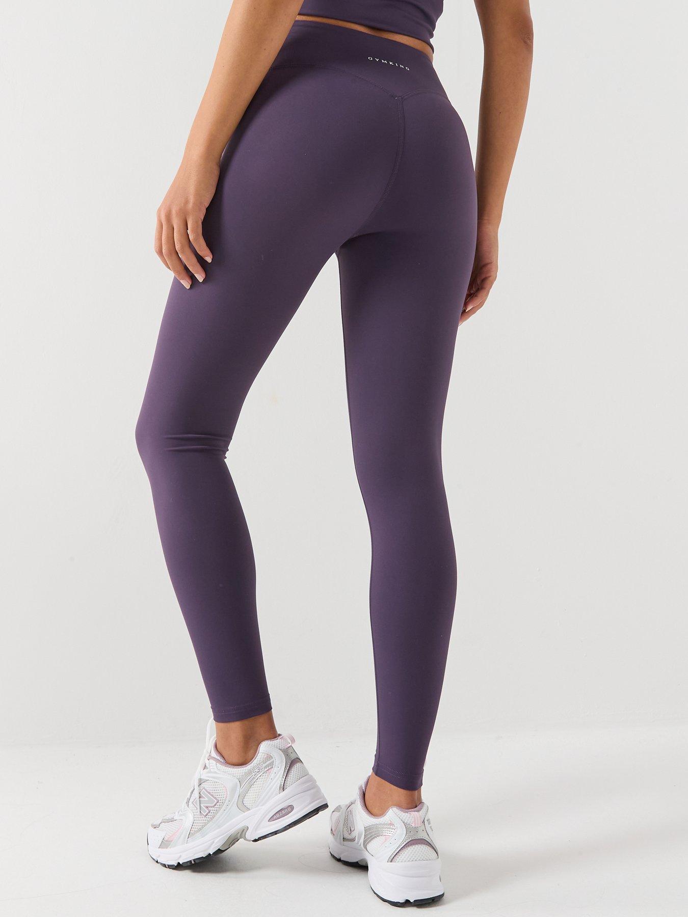 Image 2 of 6 of Gym King Womens 365 Legging - Purple