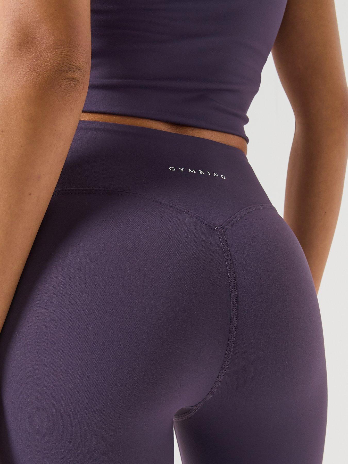 Image 5 of 6 of Gym King Womens 365 Legging - Purple