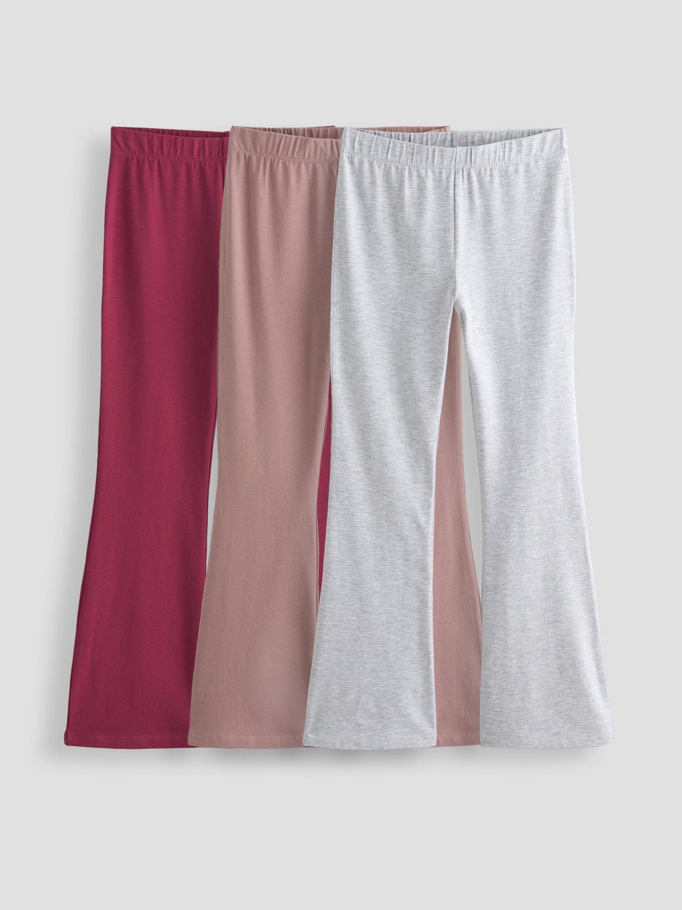 Image 1 of 5 of The Very Collection Girls 3 Pack Basic Leggings (3 - 16 years) - Multi