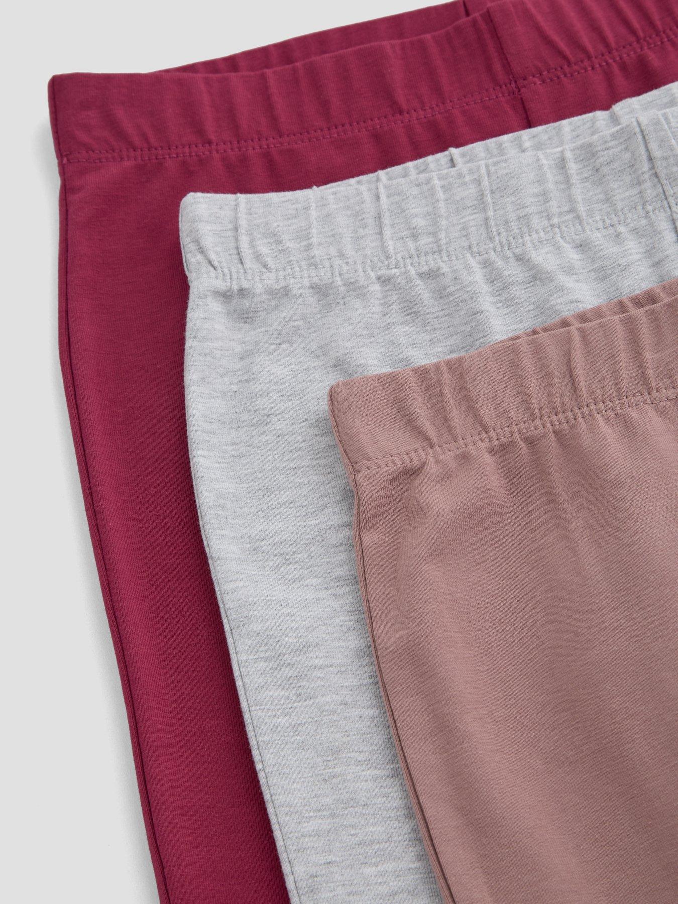 Image 5 of 5 of The Very Collection Girls 3 Pack Basic Leggings (3 - 16 years) - Multi