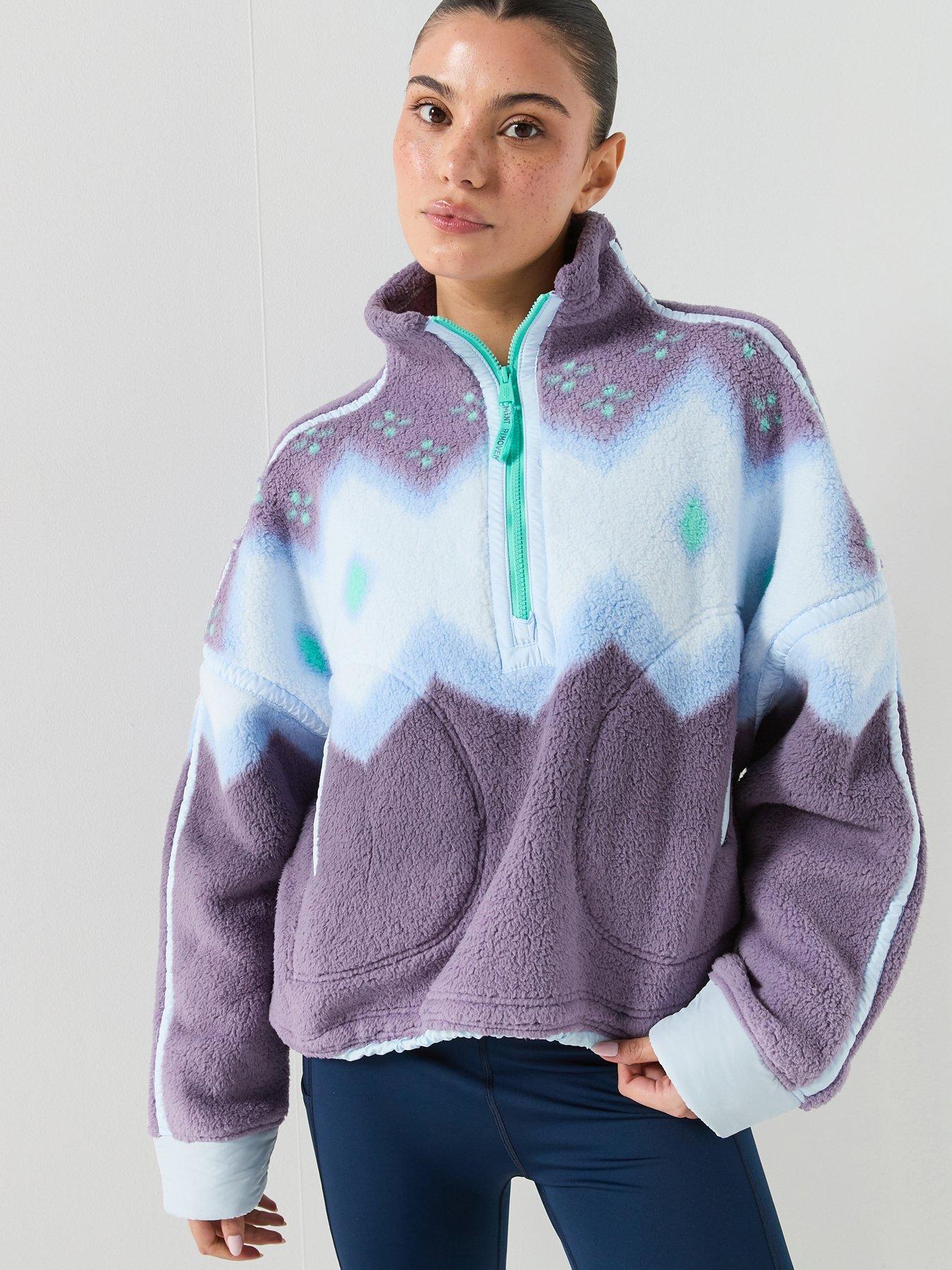 FP Movement: Womens Printed Mountain High 1/2 - Grey