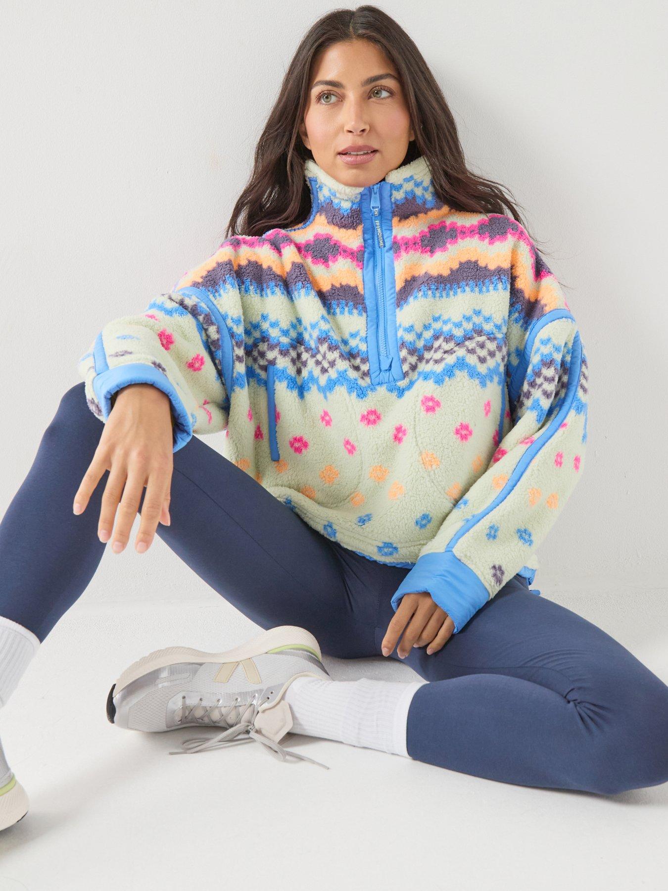 FP Movement Womens Printed Mountain High 1/2 - Green