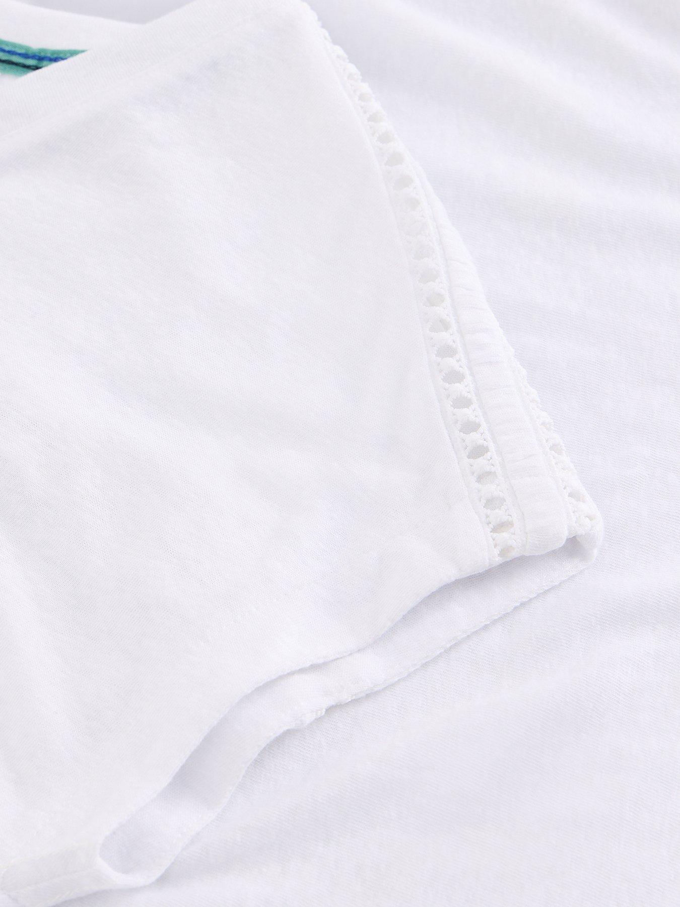 Image 6 of 6 of White Stuff Ella Lace Tee
