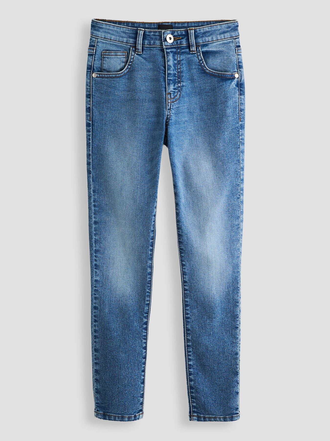 The Very Collection Girls Mid Wash Basic Jegging - Blue