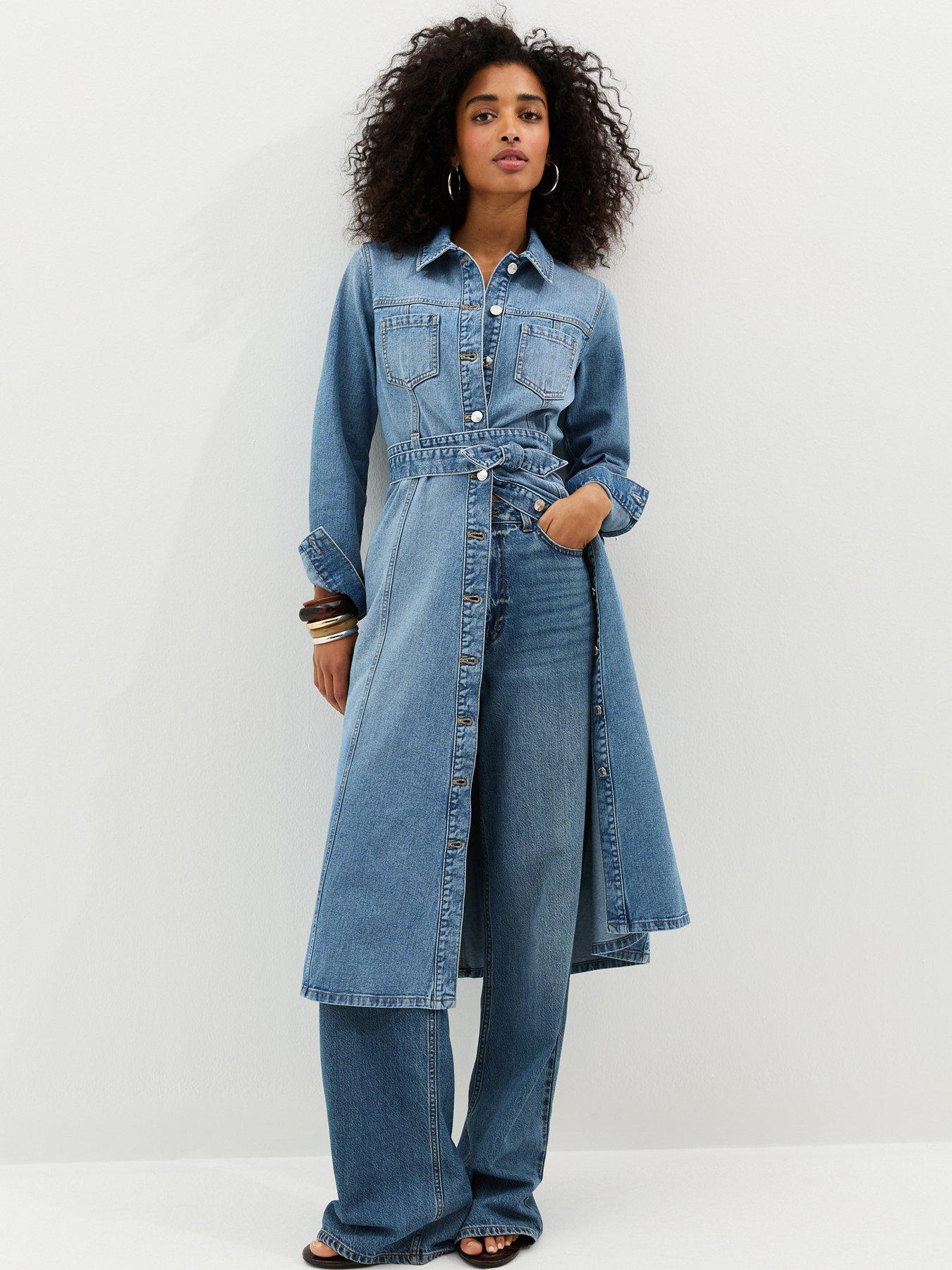 new-look-denim-long-sleeve-shirt-style-midi-dress-light-blue-very