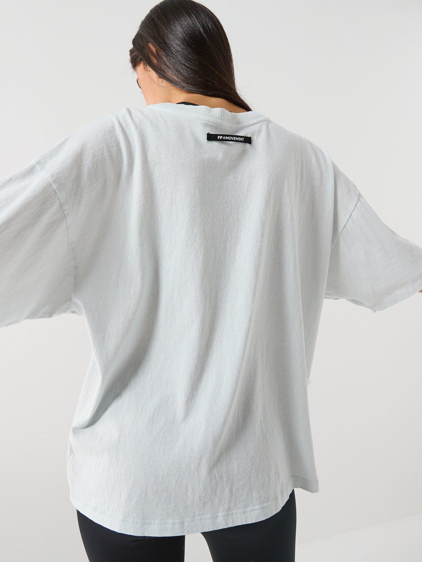 Image 2 of 6 of FP Movement Womens Training Tackle T-Shirt - White