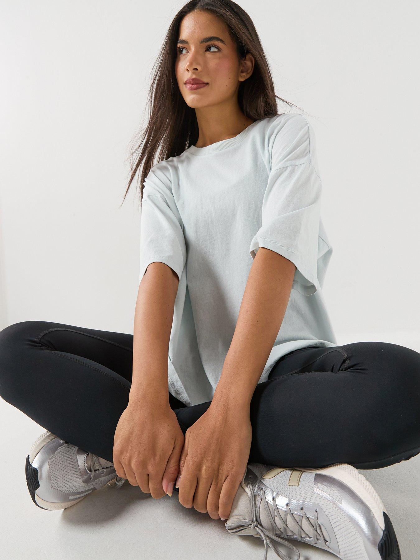 Image 3 of 6 of FP Movement Womens Training Tackle T-Shirt - White