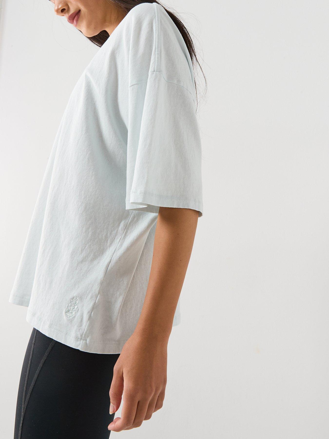 Image 6 of 6 of FP Movement Womens Training Tackle T-Shirt - White