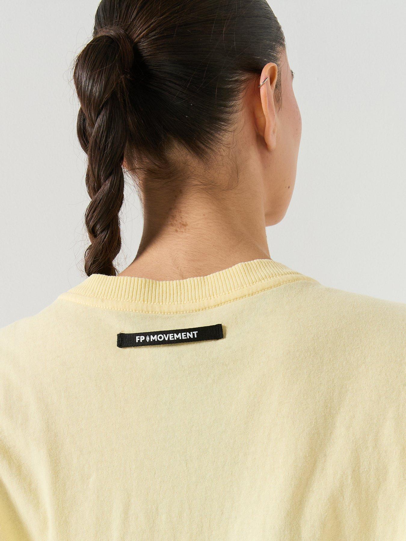 Image 4 of 5 of FP Movement Womens Training Tackle T-Shrit - Yellow