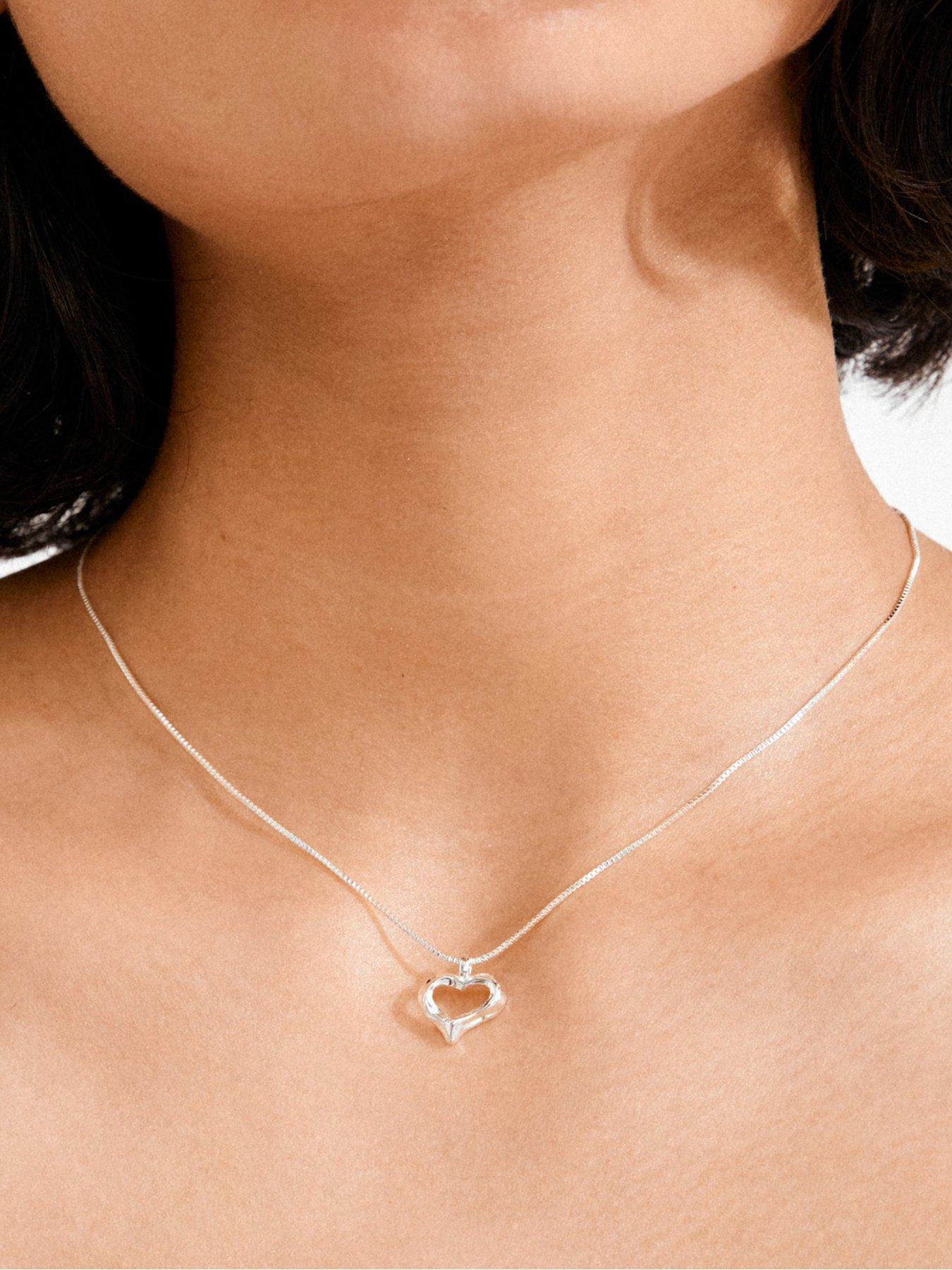 Image 4 of 5 of Pilgrim IRIS necklace silver-plated