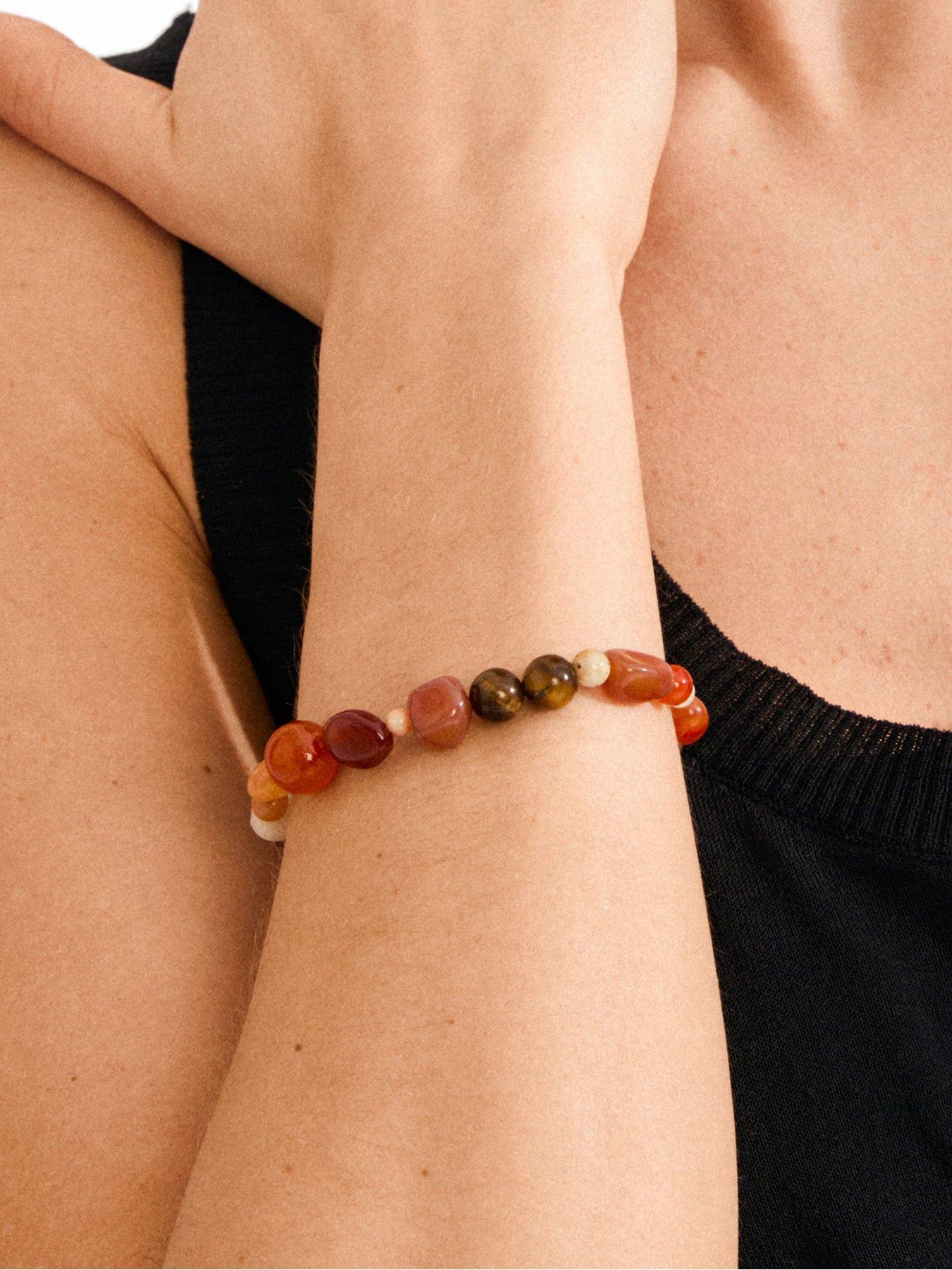Image 3 of 4 of Pilgrim IRIS bracelet red/multi